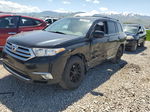 2011 Toyota Highlander Base Black vin: 5TDBK3EH5BS092385