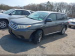 2011 Toyota Highlander Base V6 Gray vin: 5TDBK3EH8BS049210