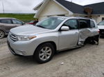 2011 Toyota Highlander Base Silver vin: 5TDBK3EH8BS058151