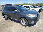 2011 Toyota Highlander Base Gray vin: 5TDBK3EH9BS063553