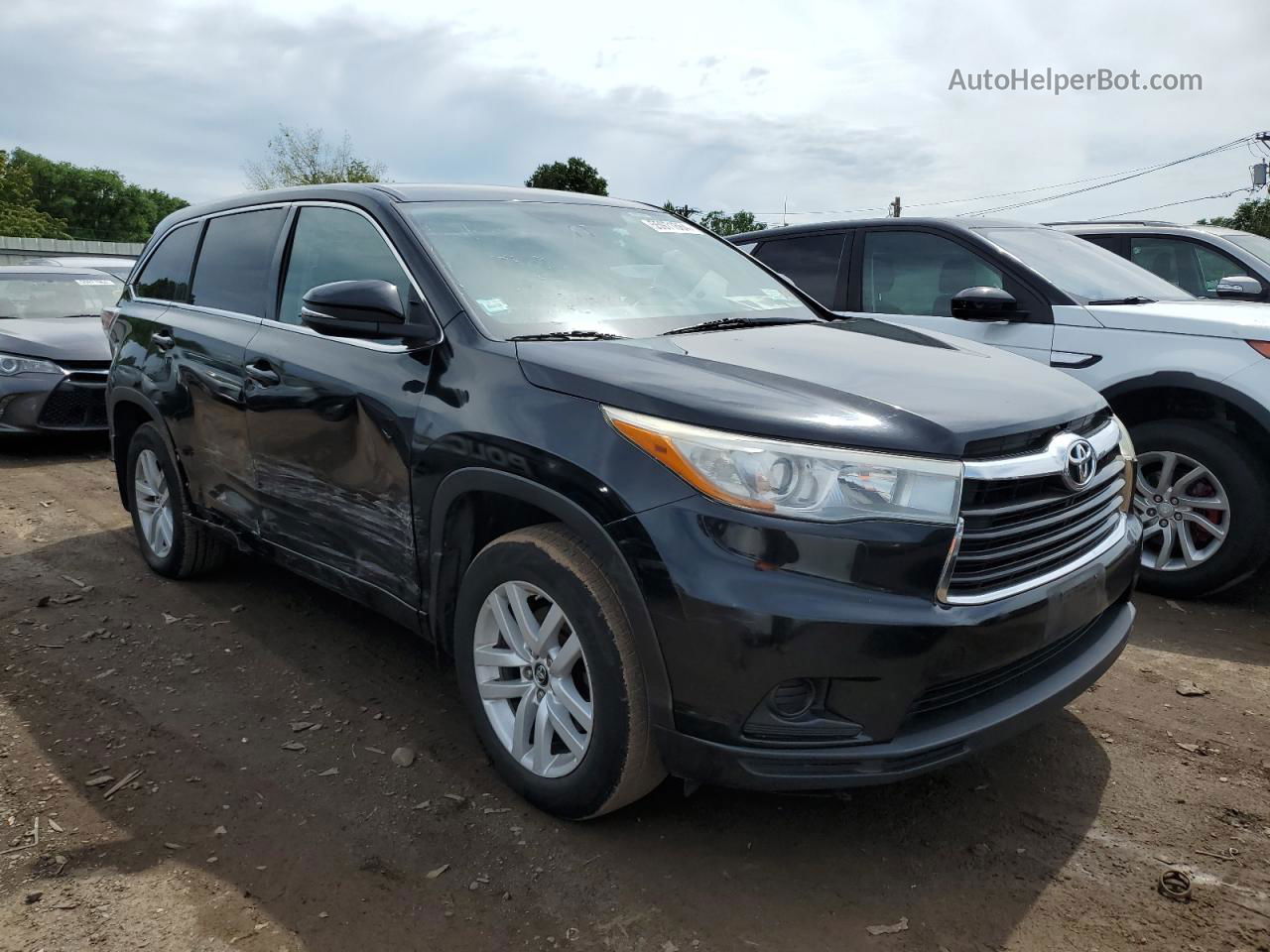 2016 Toyota Highlander Le Black vin: 5TDBKRFH0GS229516