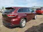 2016 Toyota Highlander Le Burgundy vin: 5TDBKRFH3GS229803