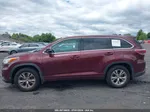 2016 Toyota Highlander Le Plus V6 Maroon vin: 5TDBKRFH5GS262317