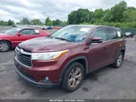 2016 Toyota Highlander Le Plus V6 Темно-бордовый vin: 5TDBKRFH5GS262317