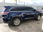 2016 Toyota Highlander Le Blue vin: 5TDBKRFH9GS337133