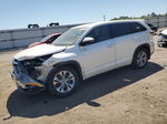 2016 Toyota Highlander Le White vin: 5TDBKRFHXGS301483