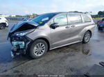 2022 Toyota Sienna Le Серый vin: 5TDBRKEC3NS110462