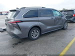 2022 Toyota Sienna Le Серый vin: 5TDBRKEC3NS110462