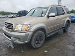 2002 Toyota Sequoia Sr5 Beige vin: 5TDBT44A12S132923