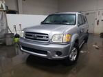 2002 Toyota Sequoia Sr5 Gray vin: 5TDBT44A22S058704