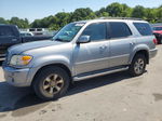 2002 Toyota Sequoia Sr5 Silver vin: 5TDBT44A22S079228