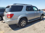 2002 Toyota Sequoia Sr5 Silver vin: 5TDBT44A22S079228