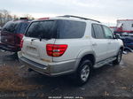 2002 Toyota Sequoia Sr5 White vin: 5TDBT44A22S097633