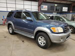 2002 Toyota Sequoia Sr5 Blue vin: 5TDBT44A22S103754