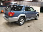 2002 Toyota Sequoia Sr5 Blue vin: 5TDBT44A22S103754