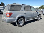 2002 Toyota Sequoia Sr5 Silver vin: 5TDBT44A22S119579