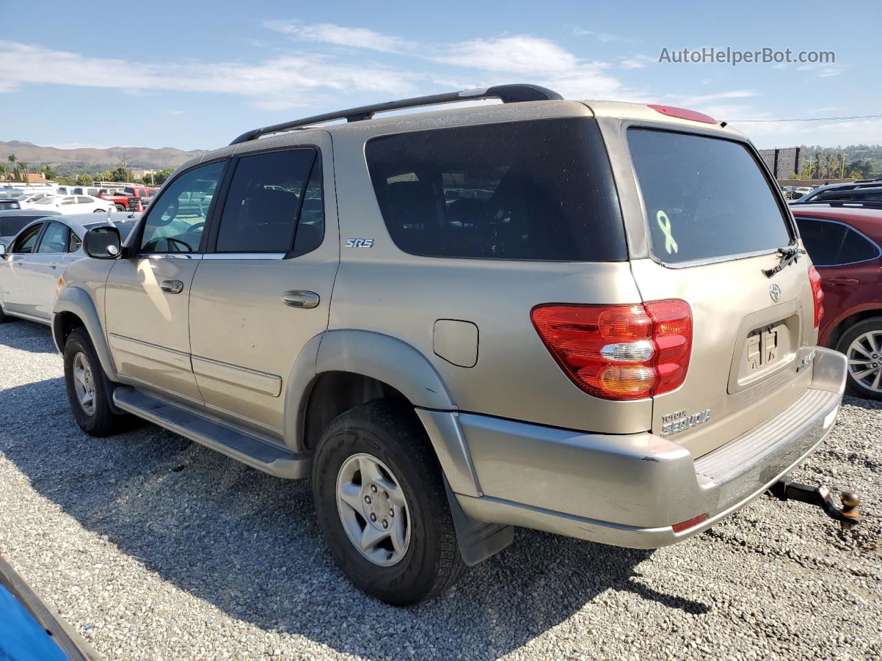 2002 Toyota Sequoia Sr5 Gold vin: 5TDBT44A32S067766