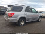 2002 Toyota Sequoia Sr5 V8 Silver vin: 5TDBT44A32S095552