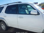 2002 Toyota Sequoia Sr5 V8 White vin: 5TDBT44A42S058283