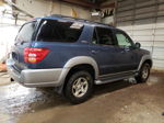 2002 Toyota Sequoia Sr5 Синий vin: 5TDBT44A42S059725