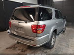 2002 Toyota Sequoia Sr5 V8 Silver vin: 5TDBT44A42S064763