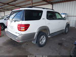 2002 Toyota Sequoia Sr5 V8 White vin: 5TDBT44A42S127313