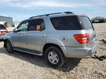 2002 Toyota Sequoia Sr5 Silver vin: 5TDBT44A52S067882