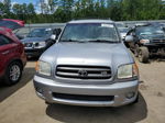 2002 Toyota Sequoia Sr5 Silver vin: 5TDBT44A52S092832