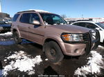 2002 Toyota Sequoia Sr5 V8 Gold vin: 5TDBT44A62S064828