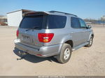 2002 Toyota Sequoia Sr5 V8 Gray vin: 5TDBT44A62S069608