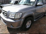 2002 Toyota Sequoia Sr5 Silver vin: 5TDBT44A82S100938