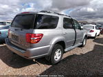 2002 Toyota Sequoia Sr5 Silver vin: 5TDBT44A82S100938