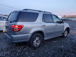 2002 Toyota Sequoia Sr5 Silver vin: 5TDBT44A92S084085