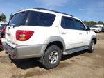 2002 Toyota Sequoia Sr5 White vin: 5TDBT44A92S092025