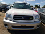 2002 Toyota Sequoia Sr5 White vin: 5TDBT44A92S092025