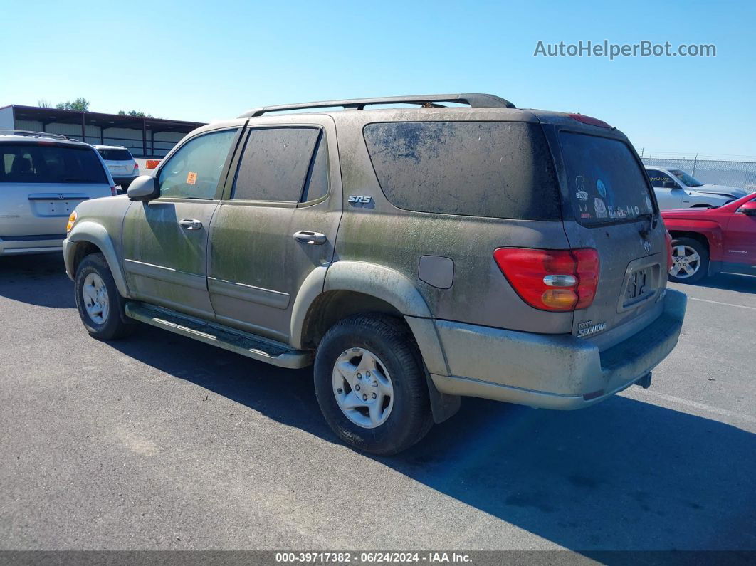 2002 Toyota Sequoia Sr5 V8 Серый vin: 5TDBT44A92S126612