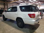 2002 Toyota Sequoia Limited White vin: 5TDBT48A02S106436