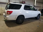 2002 Toyota Sequoia Limited White vin: 5TDBT48A02S106436