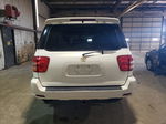 2002 Toyota Sequoia Limited White vin: 5TDBT48A02S106436