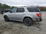 2002 Toyota Sequoia Limited Серебряный vin: 5TDBT48A12S064391