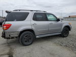 2002 Toyota Sequoia Limited Silver vin: 5TDBT48A12S064391