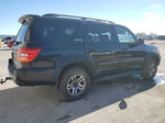 2002 Toyota Sequoia Limited Black vin: 5TDBT48A12S076962