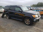 2002 Toyota Sequoia Limited Черный vin: 5TDBT48A12S103898