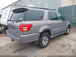 2002 Toyota Sequoia Limited V8 Gray vin: 5TDBT48A12S111483