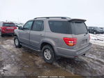 2002 Toyota Sequoia Limited Gray vin: 5TDBT48A12S134035