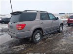 2002 Toyota Sequoia Limited Gray vin: 5TDBT48A12S134035