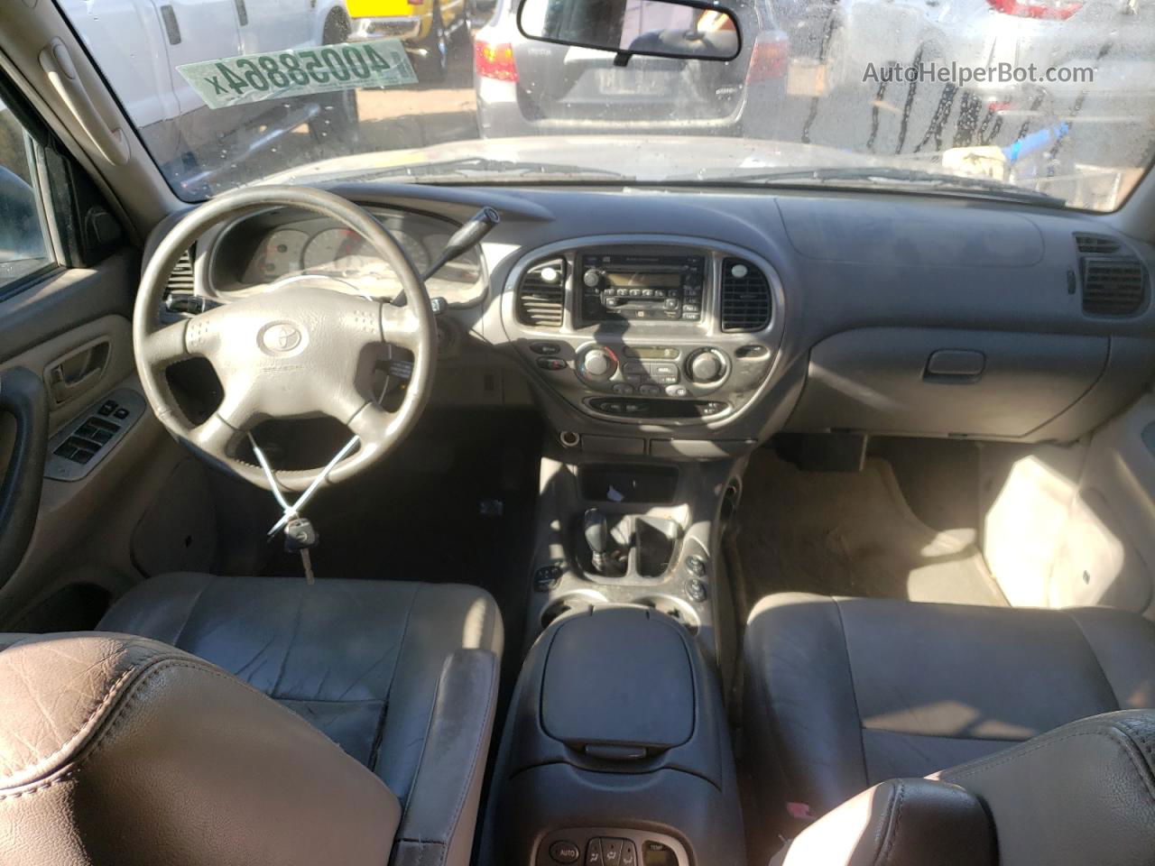 2002 Toyota Sequoia Limited Серебряный vin: 5TDBT48A22S096573