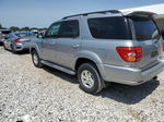 2002 Toyota Sequoia Limited Silver vin: 5TDBT48A32S087980