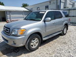 2002 Toyota Sequoia Limited Серебряный vin: 5TDBT48A32S087980