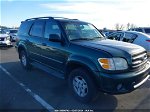 2002 Toyota Sequoia Limited Green vin: 5TDBT48A32S116670